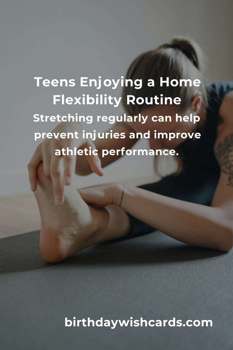 Empowering Teens: The Ultimate Home Flexibility Routine for a Stronger, Happier You