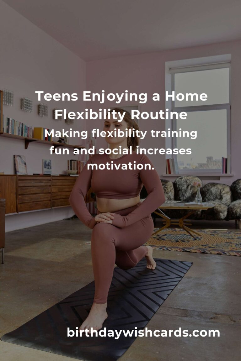 Empowering Teens: The Ultimate Home Flexibility Routine for a Stronger, Happier You