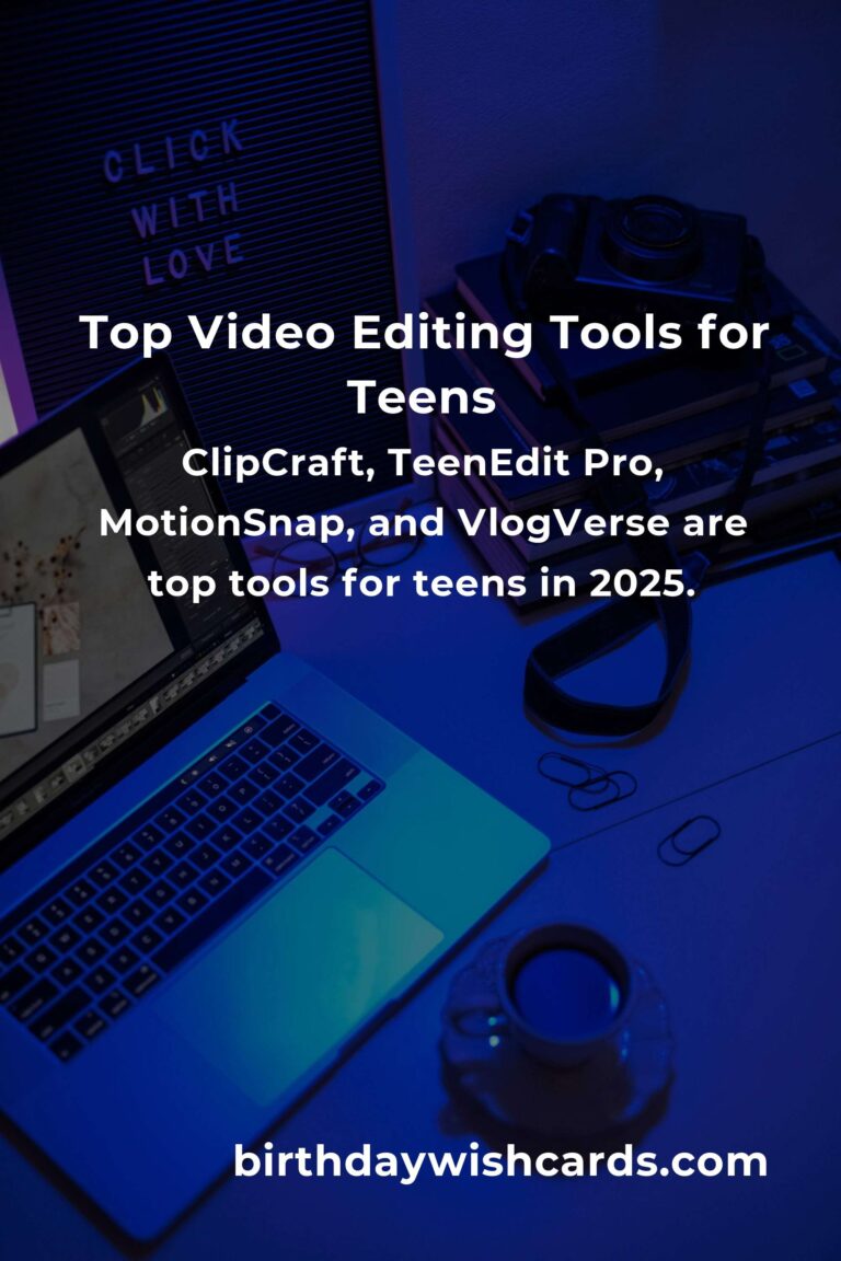 Empowering Young Creators: The Best Video Editing Tools for Teens in 2025