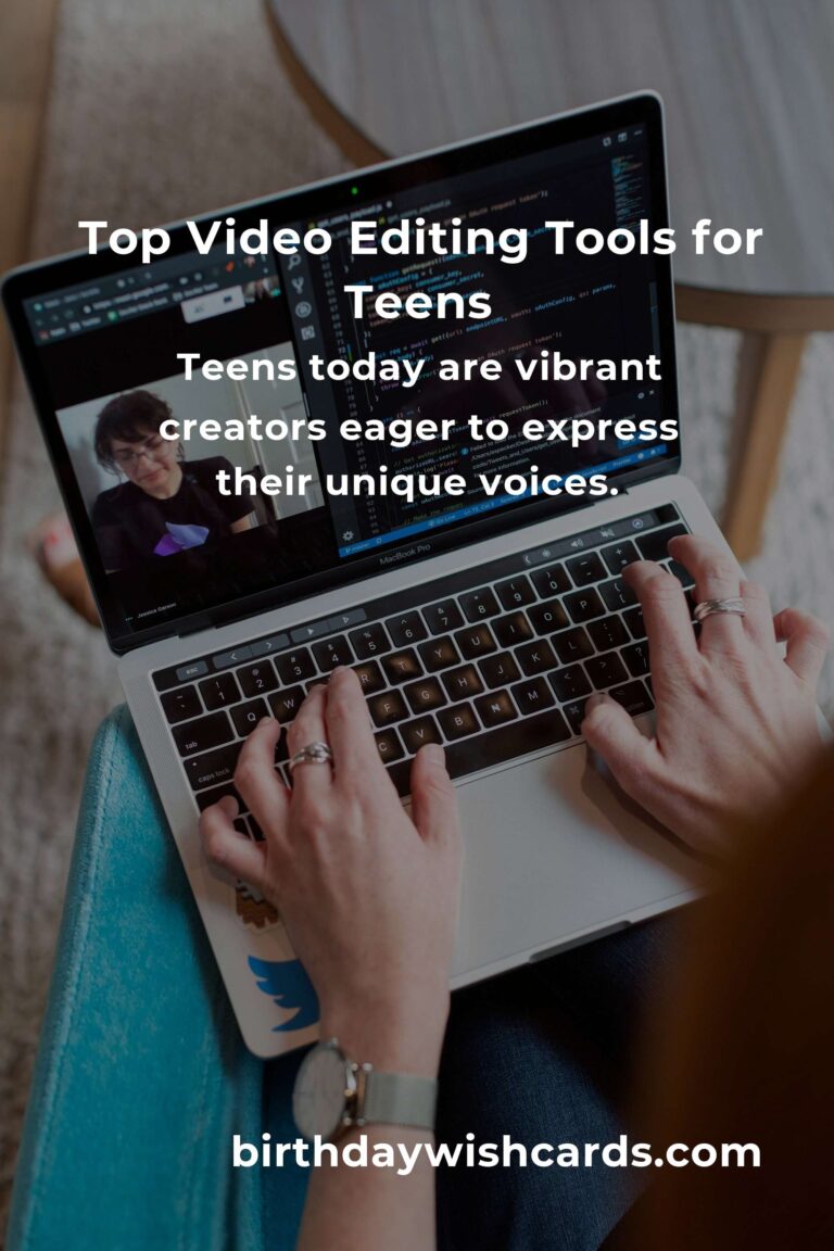 Empowering Young Creators: The Best Video Editing Tools for Teens in 2025