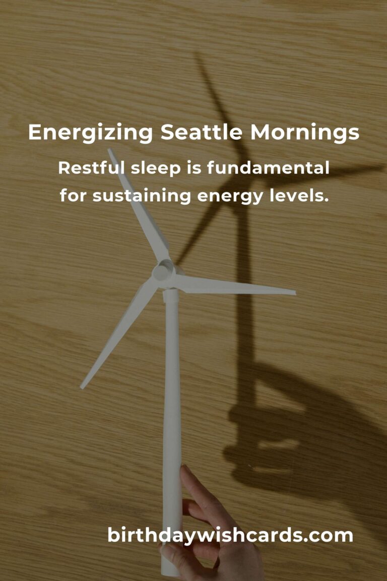 Energize Your Seattle Days: Daily Habits to Boost Energy Levels