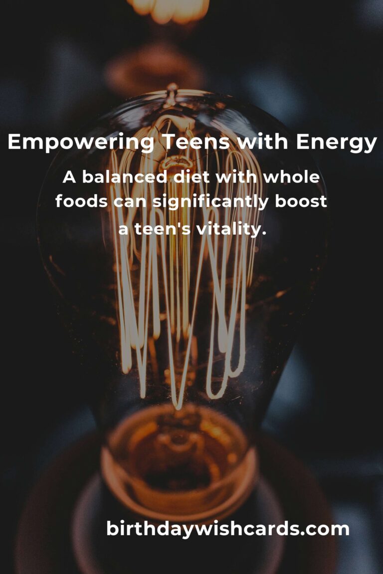 Energize Your Teen: Boost Energy Levels Naturally and Joyfully