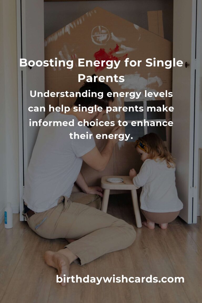 Energy Levels Guide for Single Parents: A 2025 Roadmap