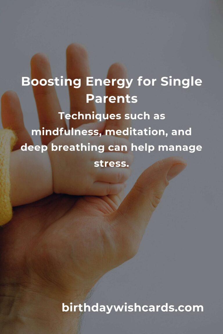 Energy Levels Guide for Single Parents: A 2025 Roadmap
