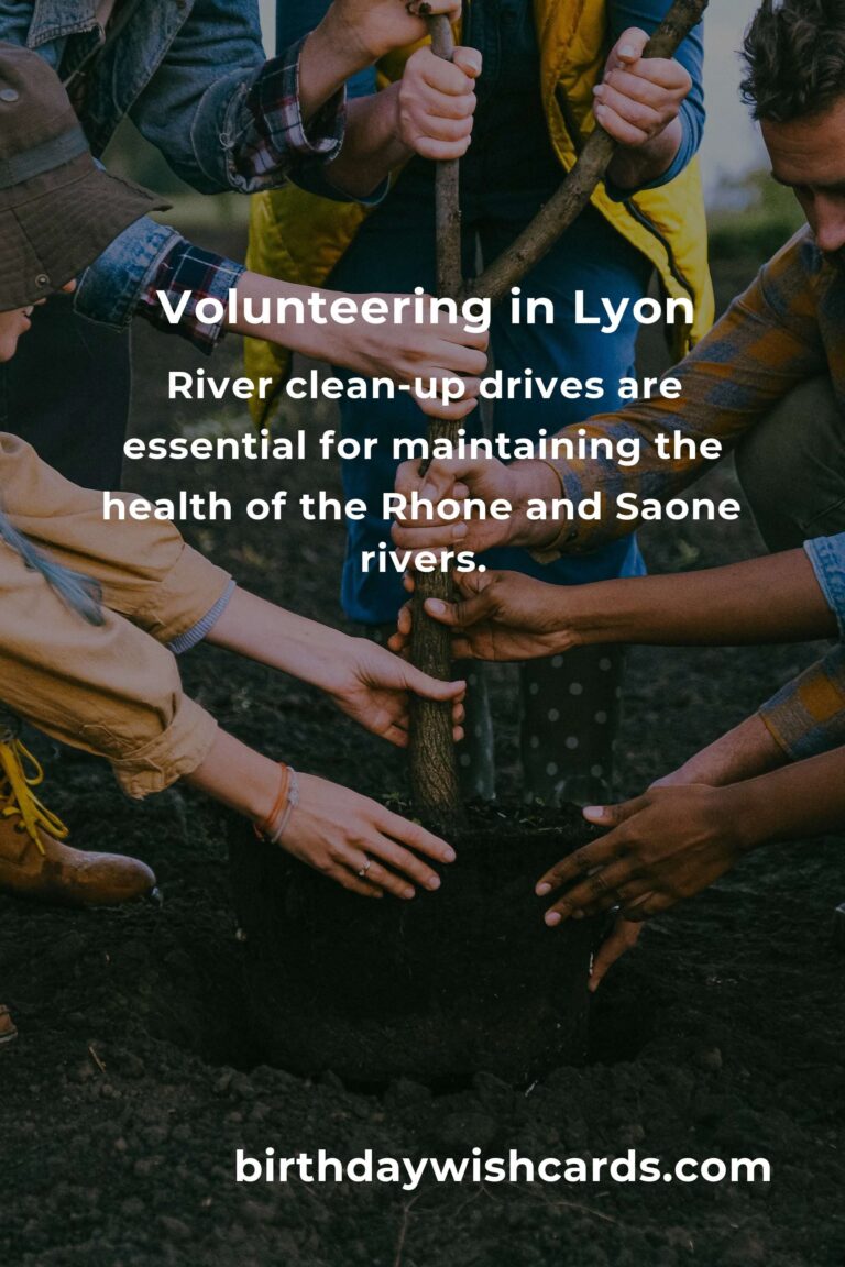 Environmental Volunteering Opportunities in Lyon for 2025