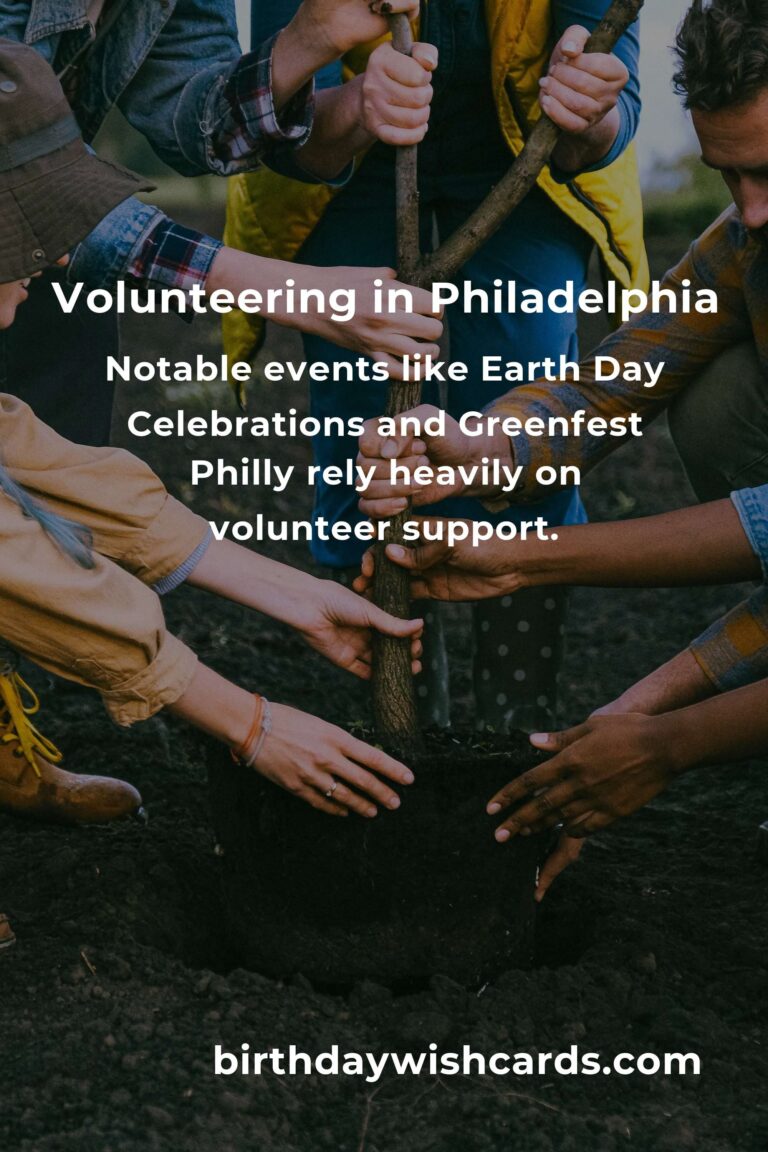 Environmental Volunteering Opportunities in Philadelphia for 2025