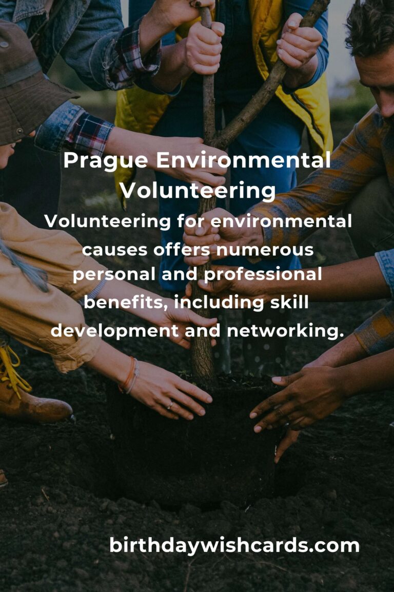 Environmental Volunteering Opportunities in Prague