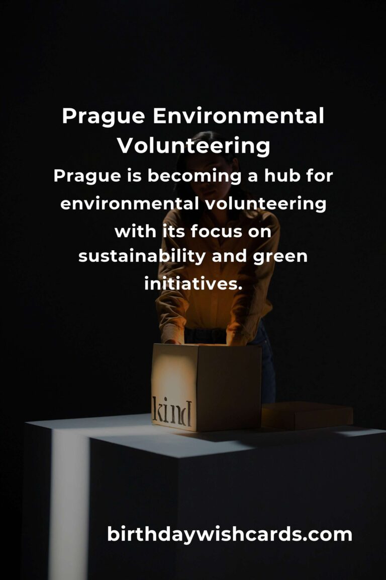 Environmental Volunteering Opportunities in Prague