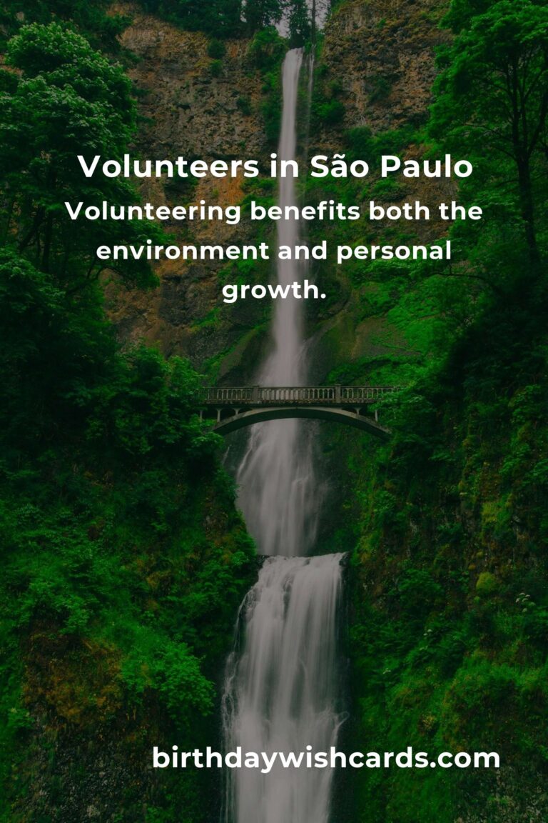 Environmental Volunteering Opportunities in São Paulo for 2025