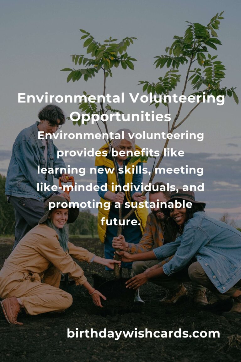 Environmental Volunteering Opportunities in Singapore for a Sustainable 2025