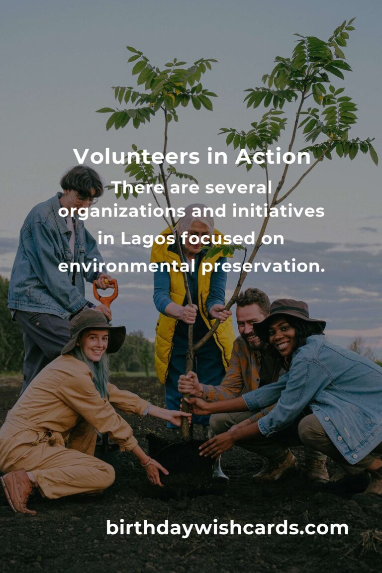Environmental Volunteering in Lagos: Opportunities and Impact