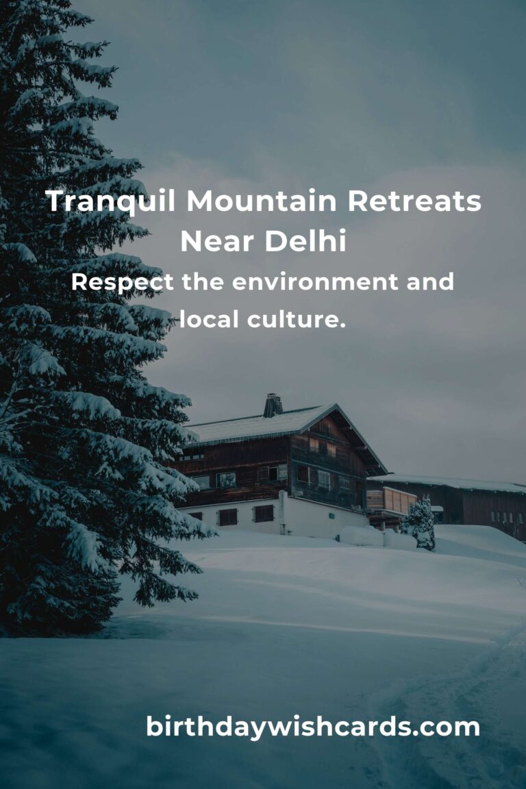 Escape the Chaos: Top 18 Mountain Retreats Near Delhi to Heal Your Soul