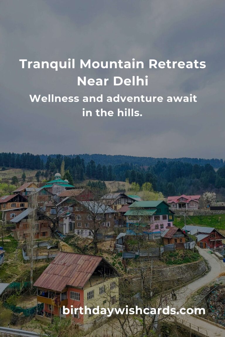 Escape the Chaos: Top 18 Mountain Retreats Near Delhi to Heal Your Soul