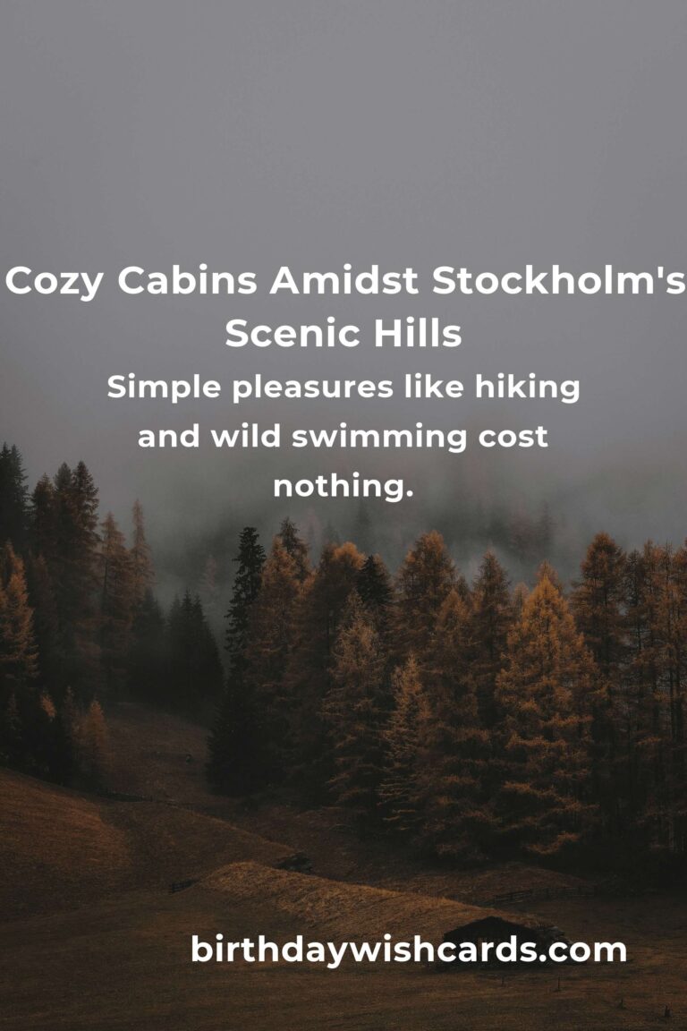 Escape to the Peaks: Your Heartfelt, Budget-Friendly Guide to Stockholm’s Mountain Retreats