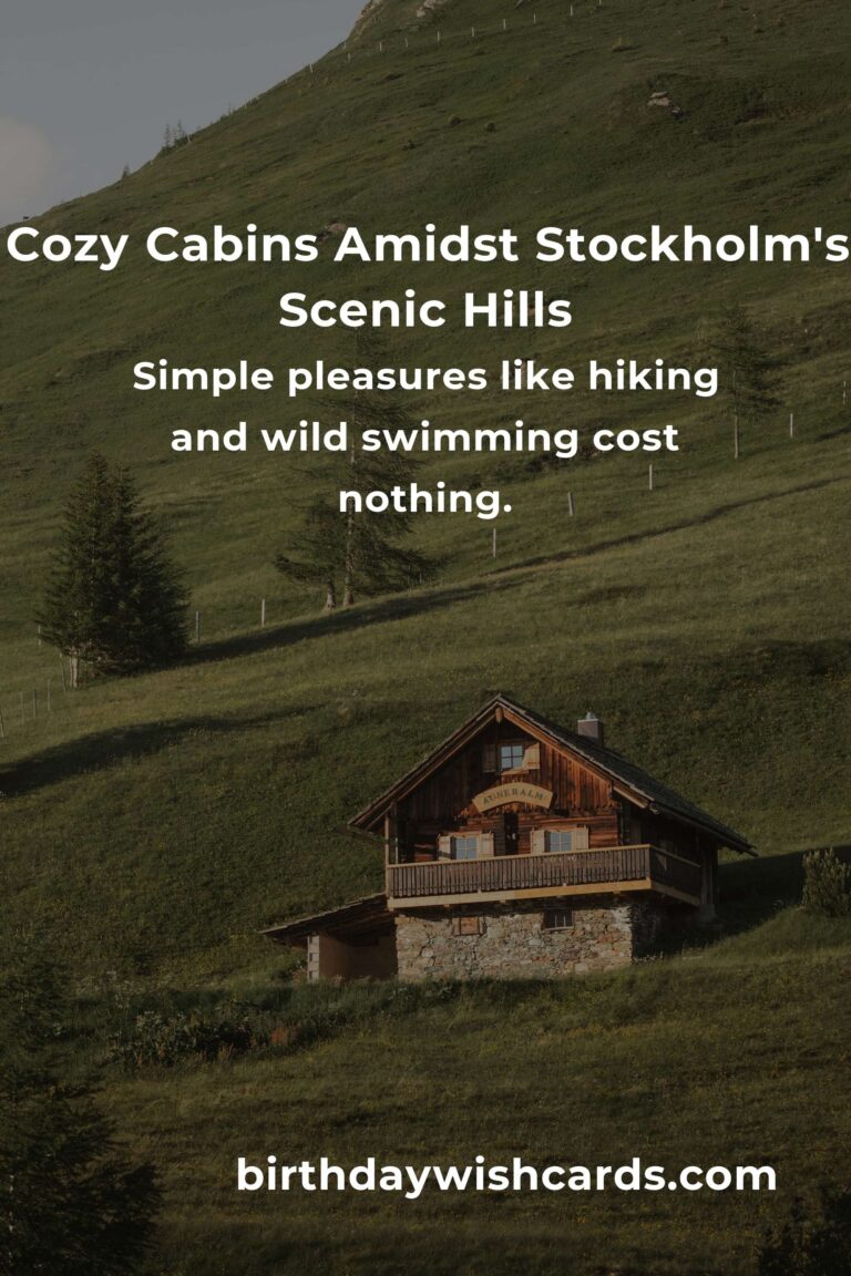 Escape to the Peaks: Your Heartfelt, Budget-Friendly Guide to Stockholm’s Mountain Retreats