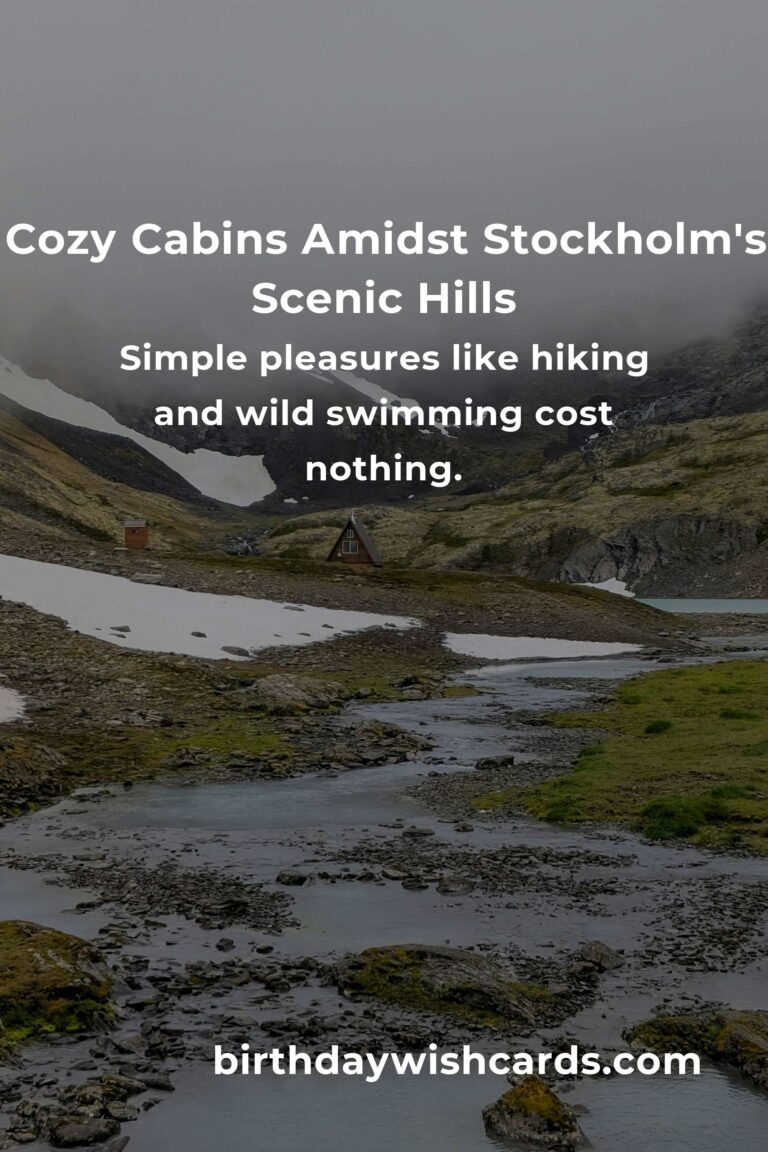 Escape to the Peaks: Your Heartfelt, Budget-Friendly Guide to Stockholm’s Mountain Retreats