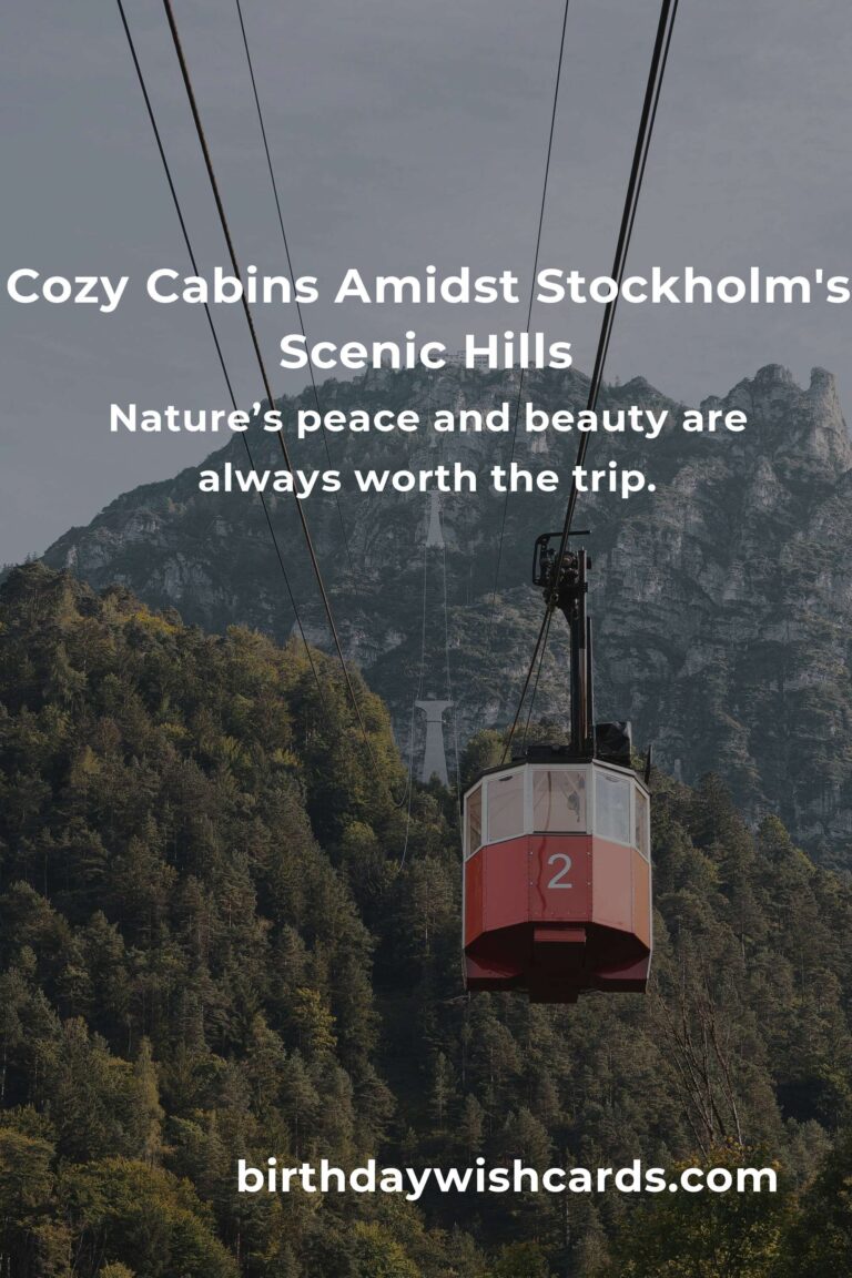 Escape to the Peaks: Your Heartfelt, Budget-Friendly Guide to Stockholm’s Mountain Retreats