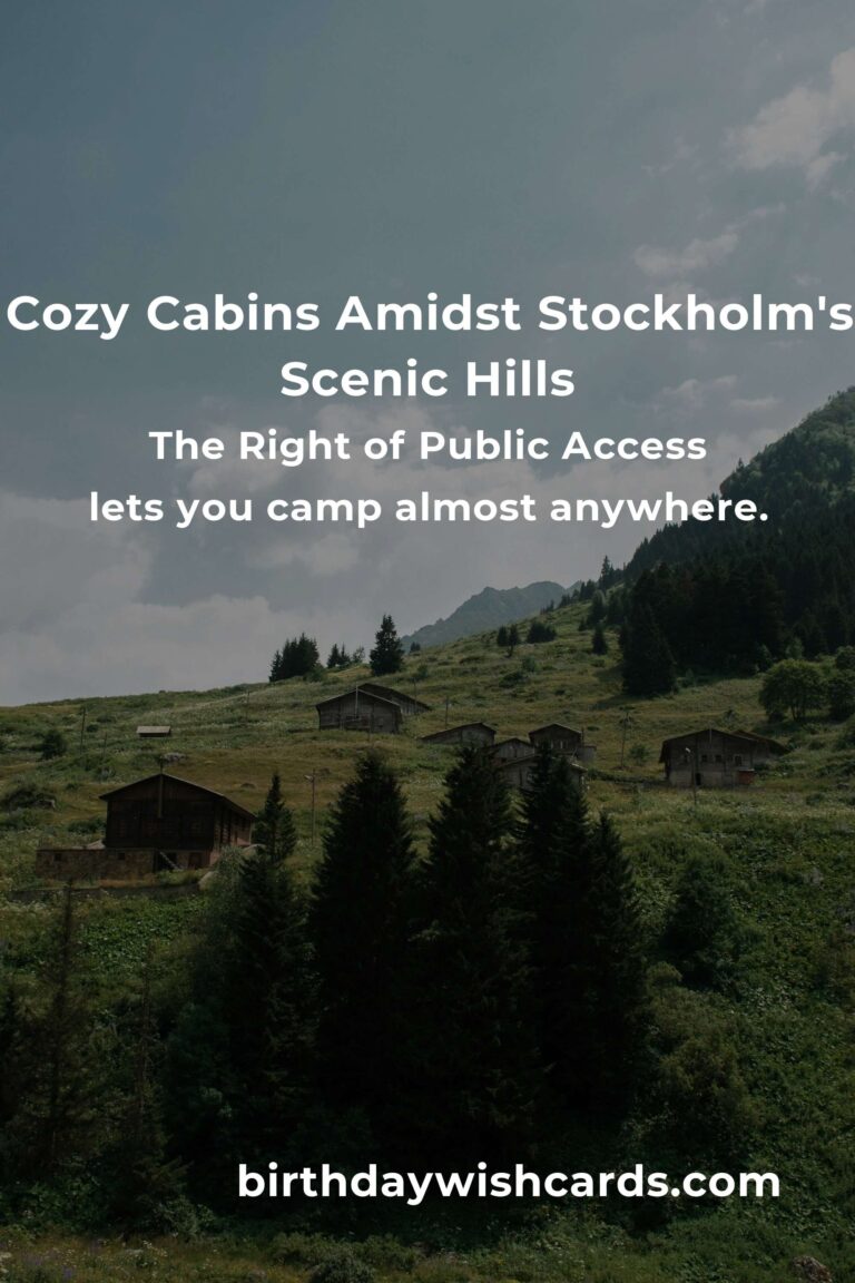 Escape to the Peaks: Your Heartfelt, Budget-Friendly Guide to Stockholm’s Mountain Retreats