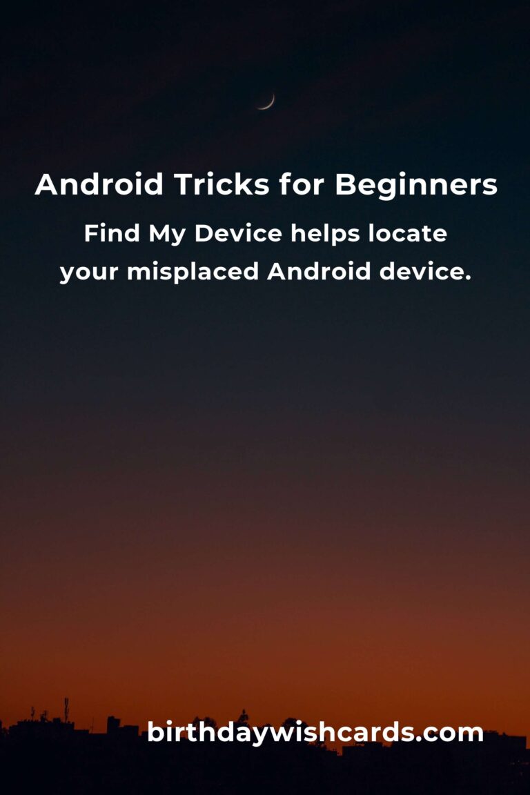Essential Android Tricks Tutorial for Beginners
