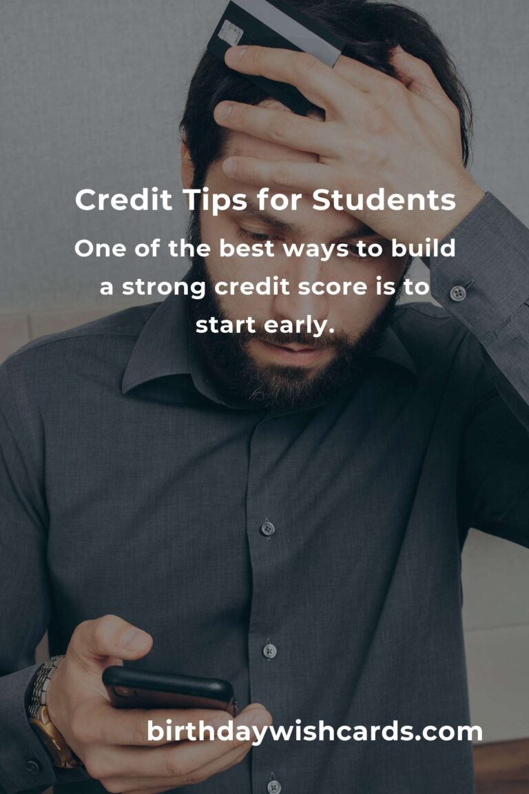 Essential Credit Score Tips for College Students in 2025