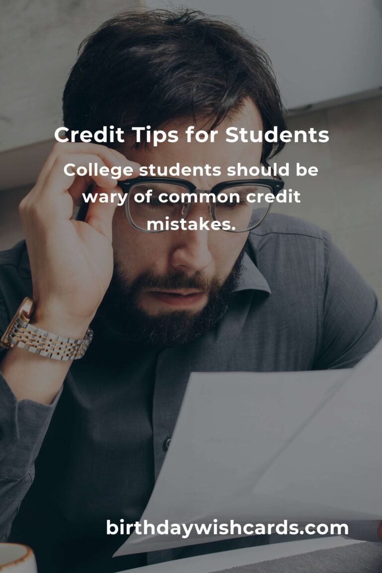Essential Credit Score Tips for College Students in 2025