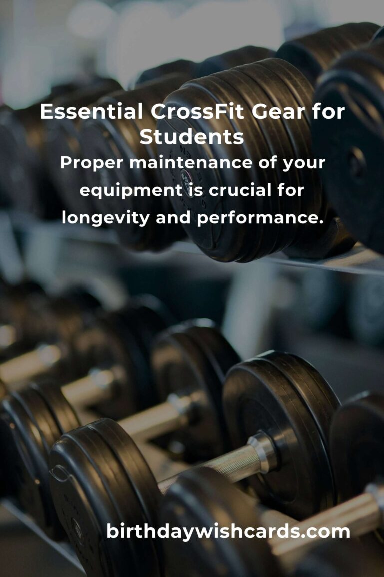 Essential CrossFit Equipment Guide for Students: Optimize Your Workout