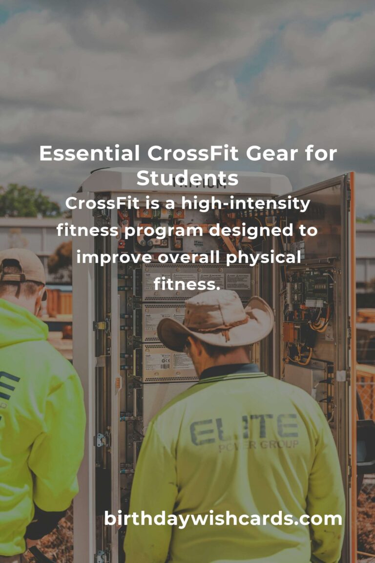 Essential CrossFit Equipment Guide for Students: Optimize Your Workout