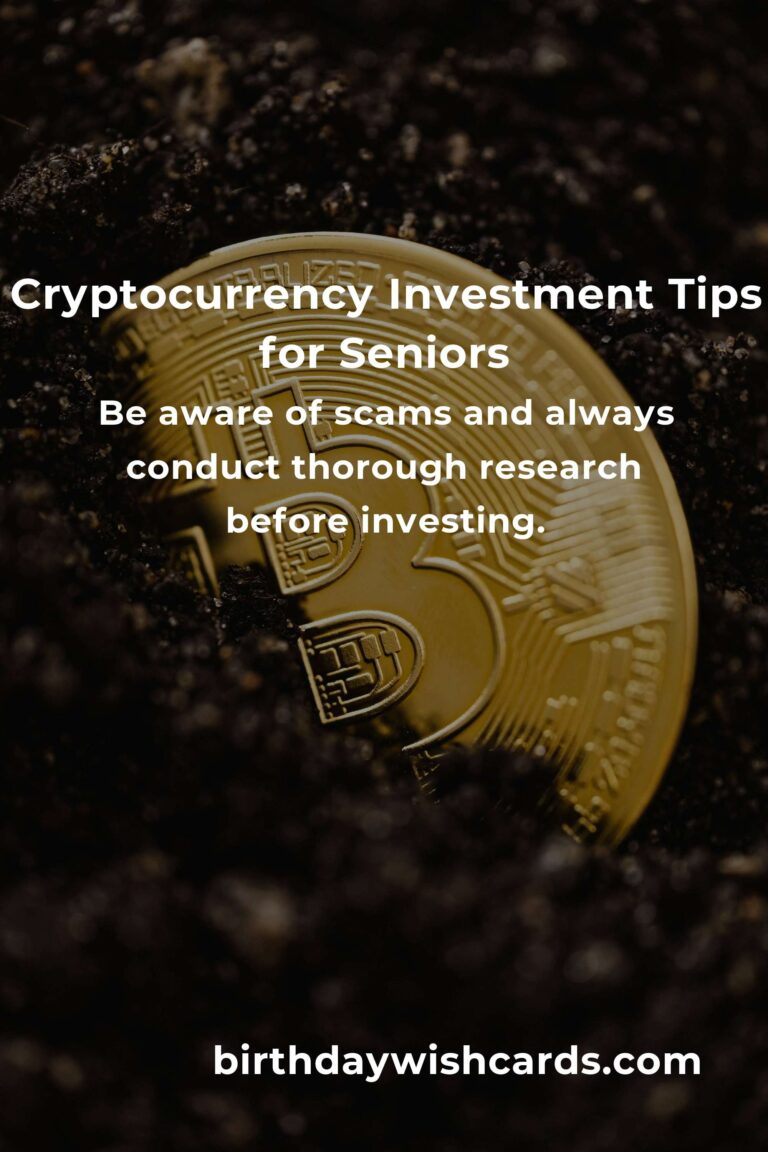 Essential Cryptocurrency Tips for Seniors in 2025