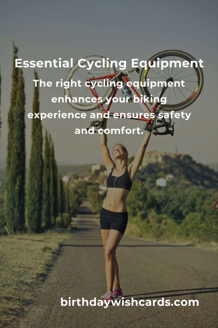 Essential Cycling Equipment Guide for First-Time Buyers