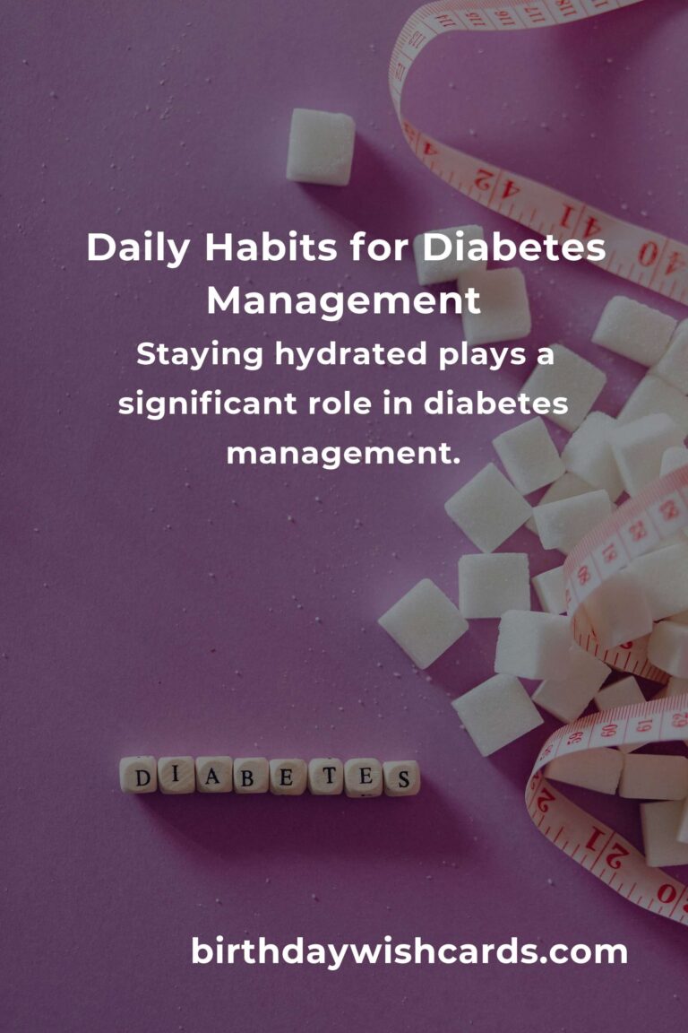 Essential Daily Habits for Effective Diabetes Management in Athens