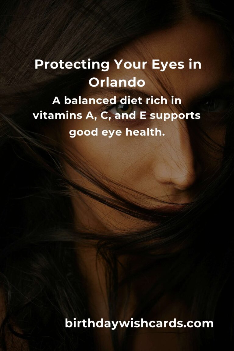 Essential Daily Habits for Maintaining Eye Health in Orlando