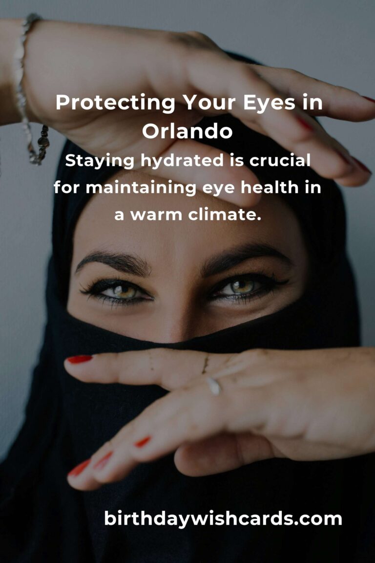 Essential Daily Habits for Maintaining Eye Health in Orlando