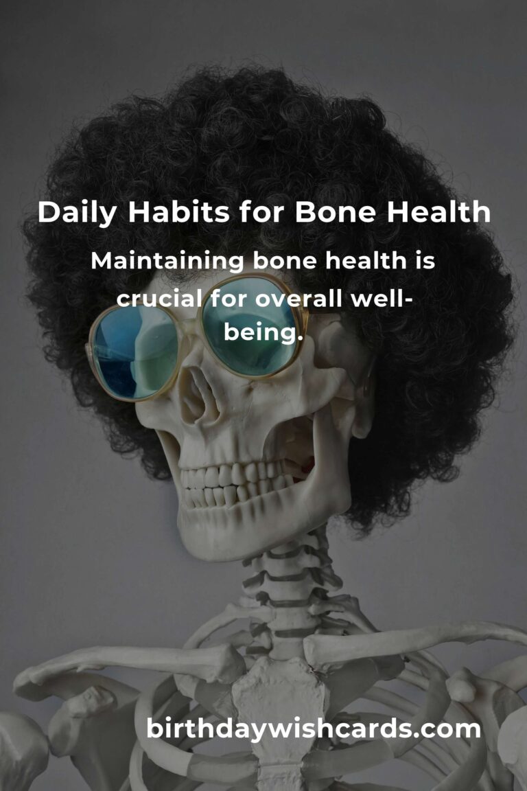 Essential Daily Habits for Optimal Bone Health in Dubai