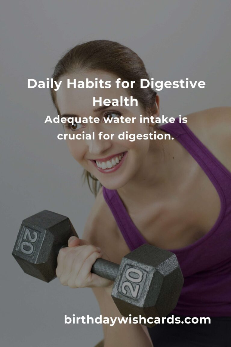 Essential Daily Habits for Optimal Digestive Health in Vienna