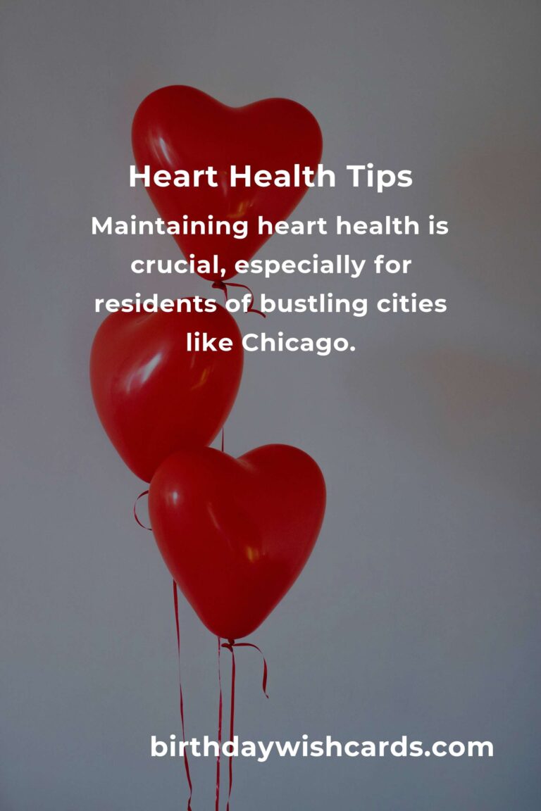 Essential Daily Habits for Optimal Heart Health in Chicago