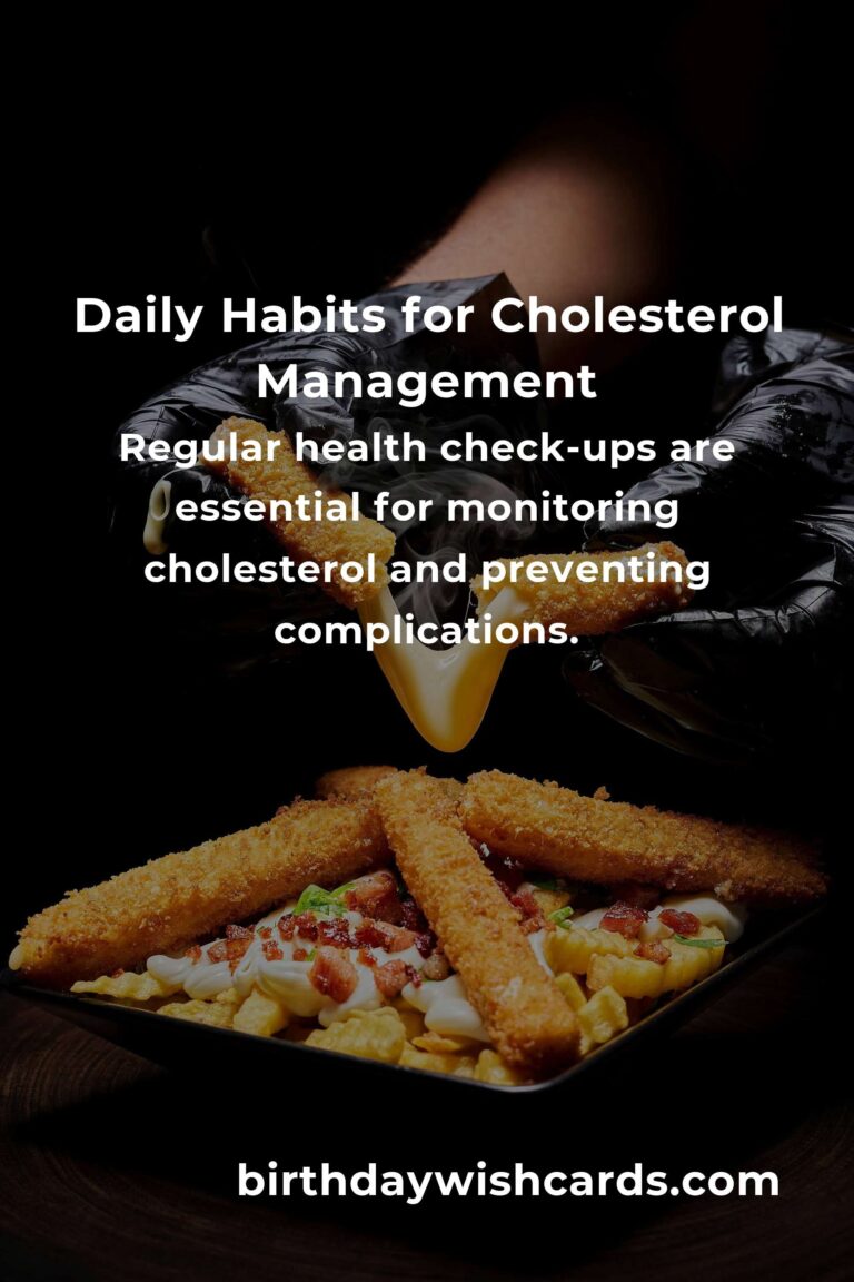 Essential Daily Habits to Manage Cholesterol in Detroit