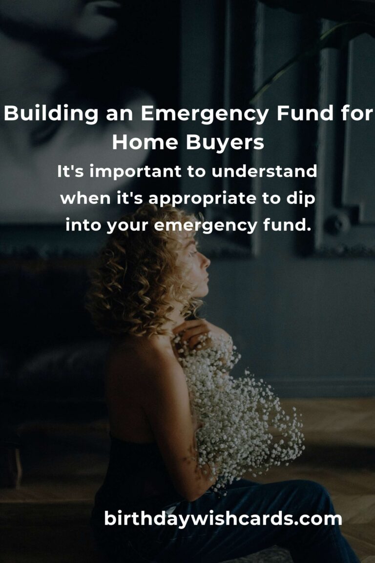 Essential Emergency Fund Tips for First-Time Home Buyers