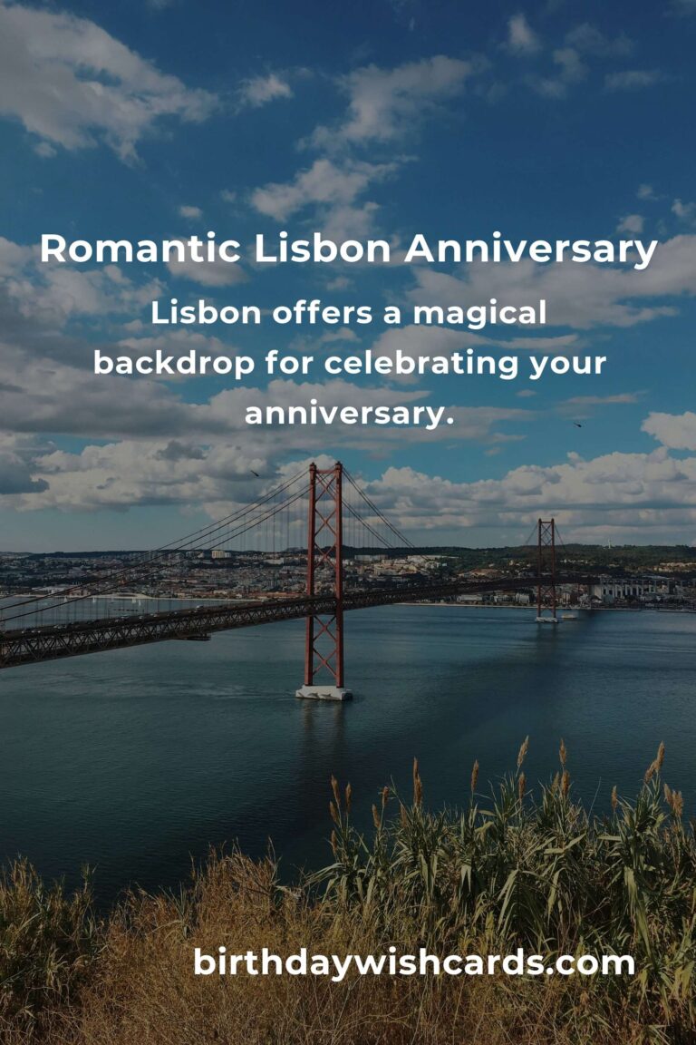 Essential Guide to Planning the Perfect Anniversary in Lisbon