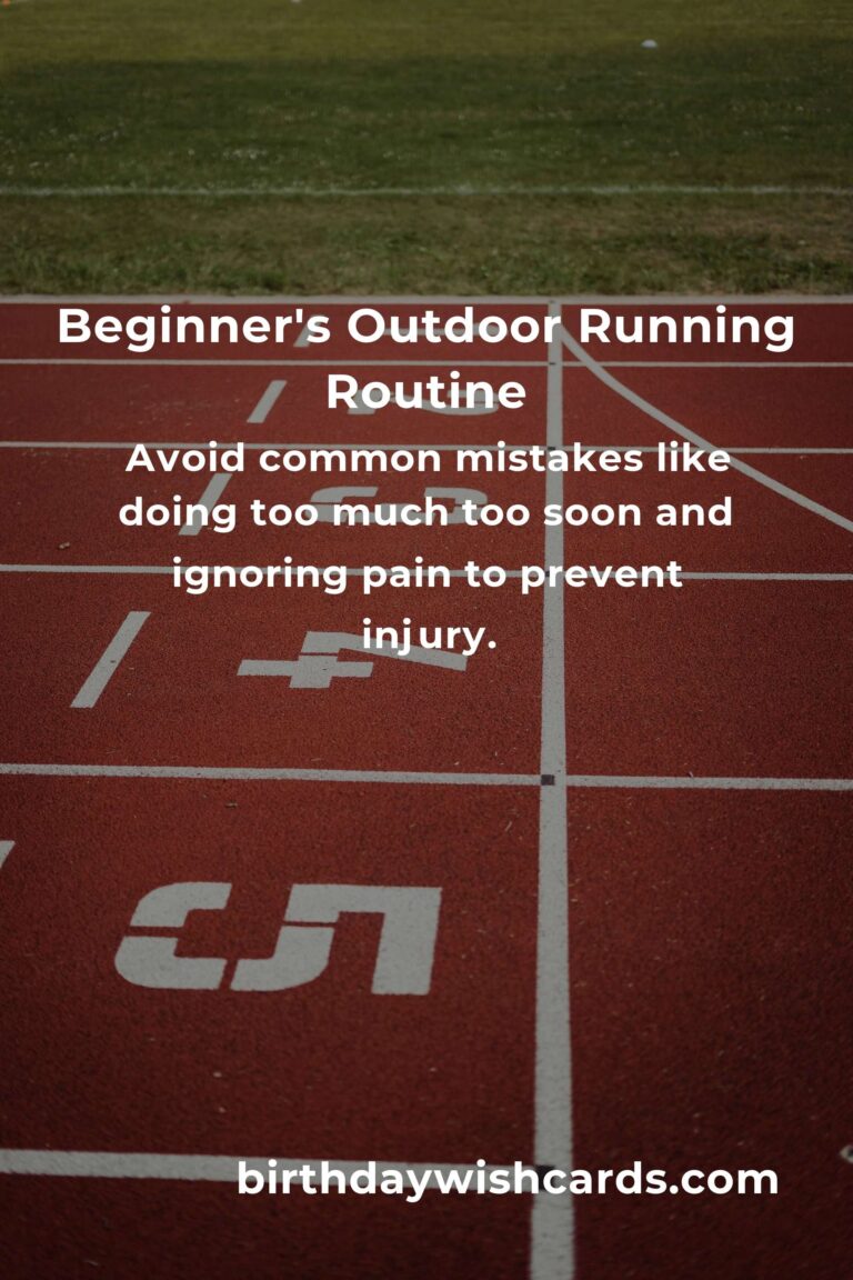 Essential Home Outdoor Running Routine for Beginners