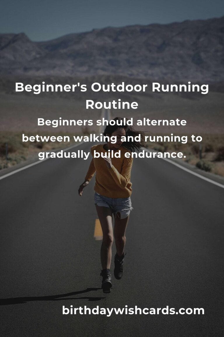 Essential Home Outdoor Running Routine for Beginners