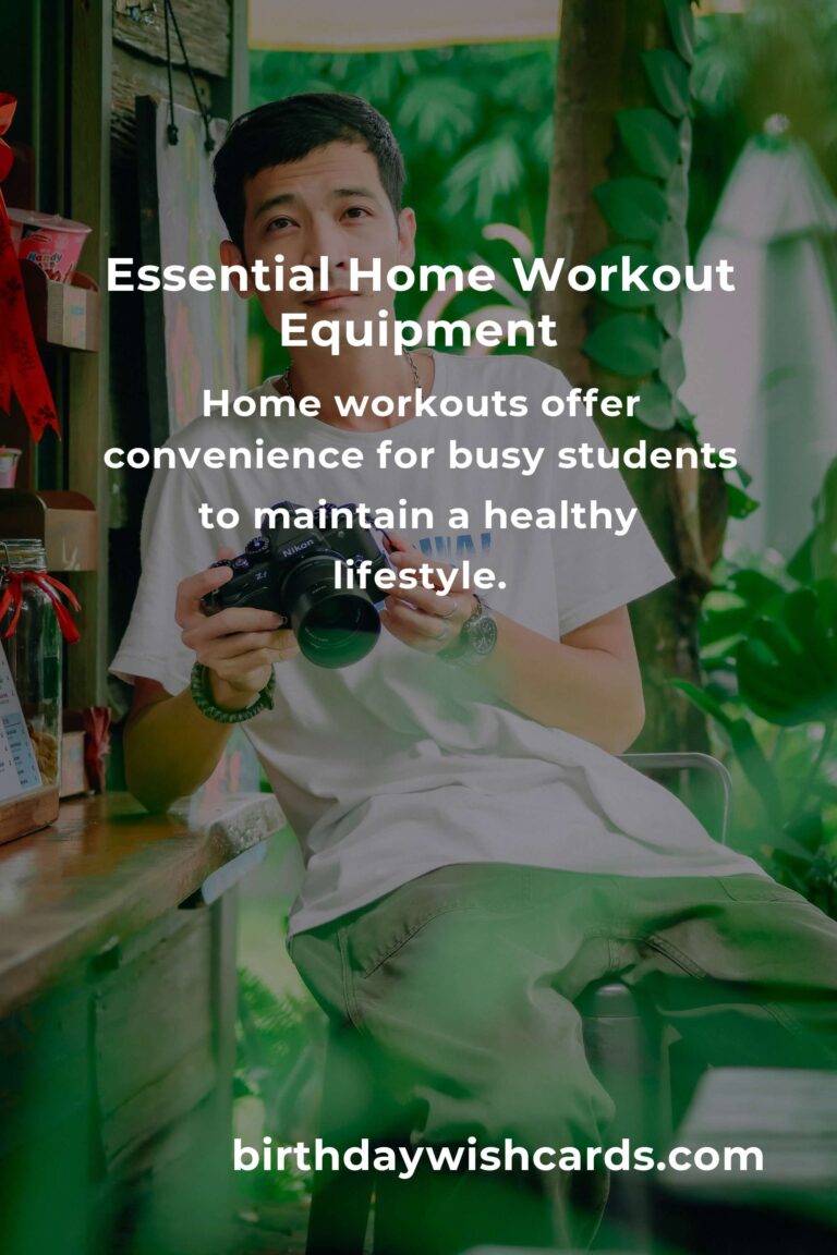 Essential Home Workouts Equipment Guide for Students