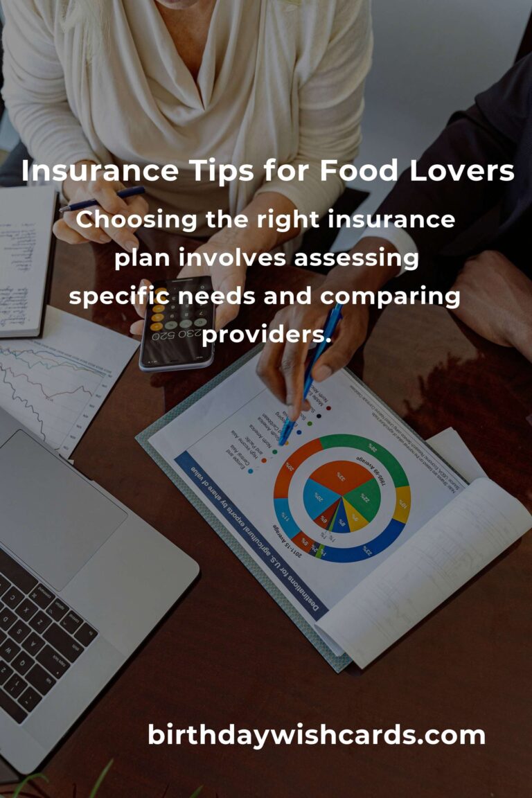 Essential Insurance Planning Tips for Food Lovers in 2025