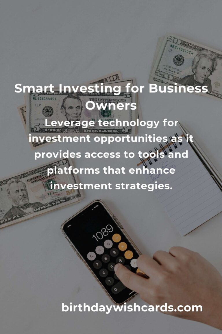 Essential Investing Tips for Small Business Owners in 2025