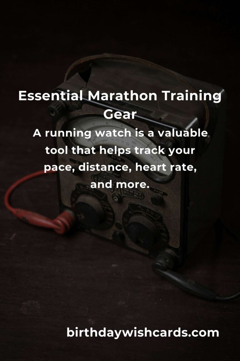Essential Marathon Training Equipment Guide for Beginners
