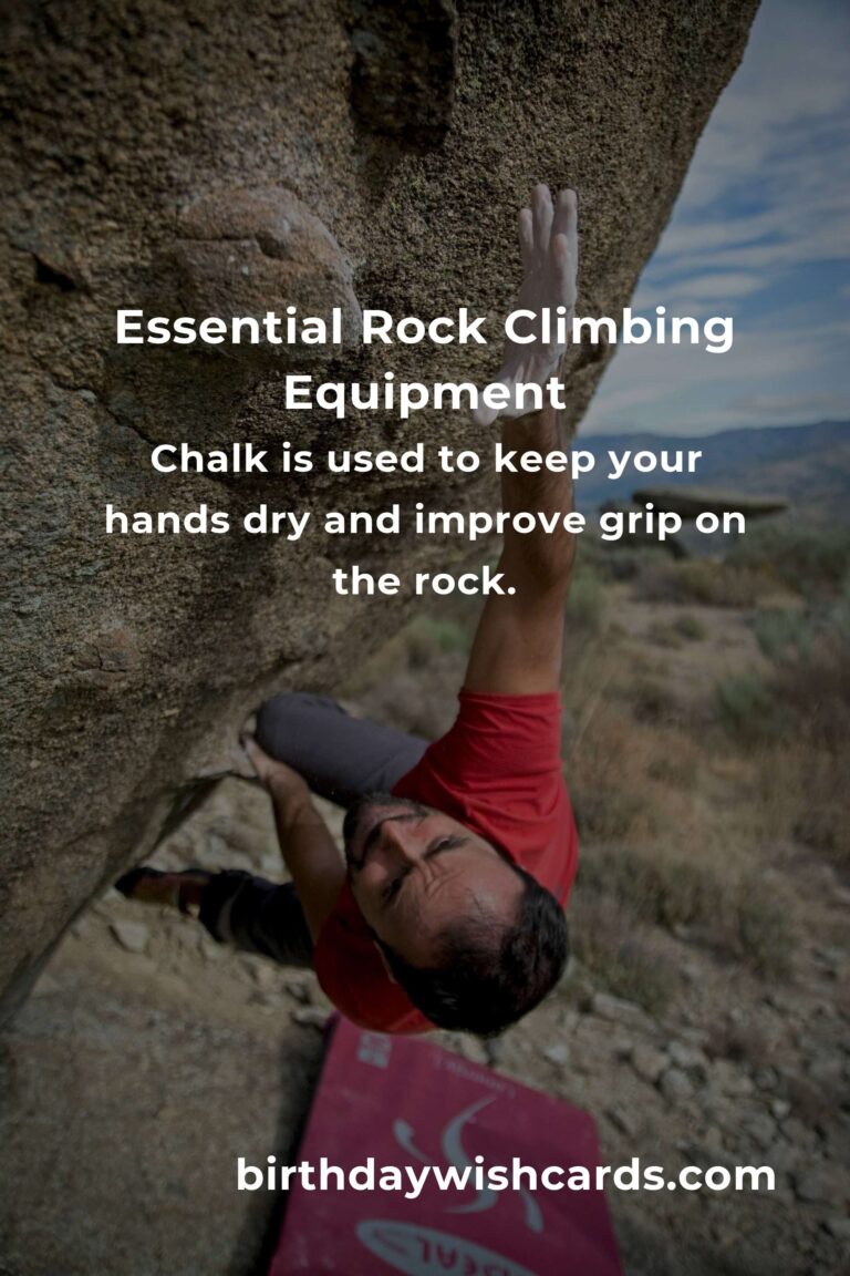 Essential Rock Climbing Equipment Guide for Young Adults