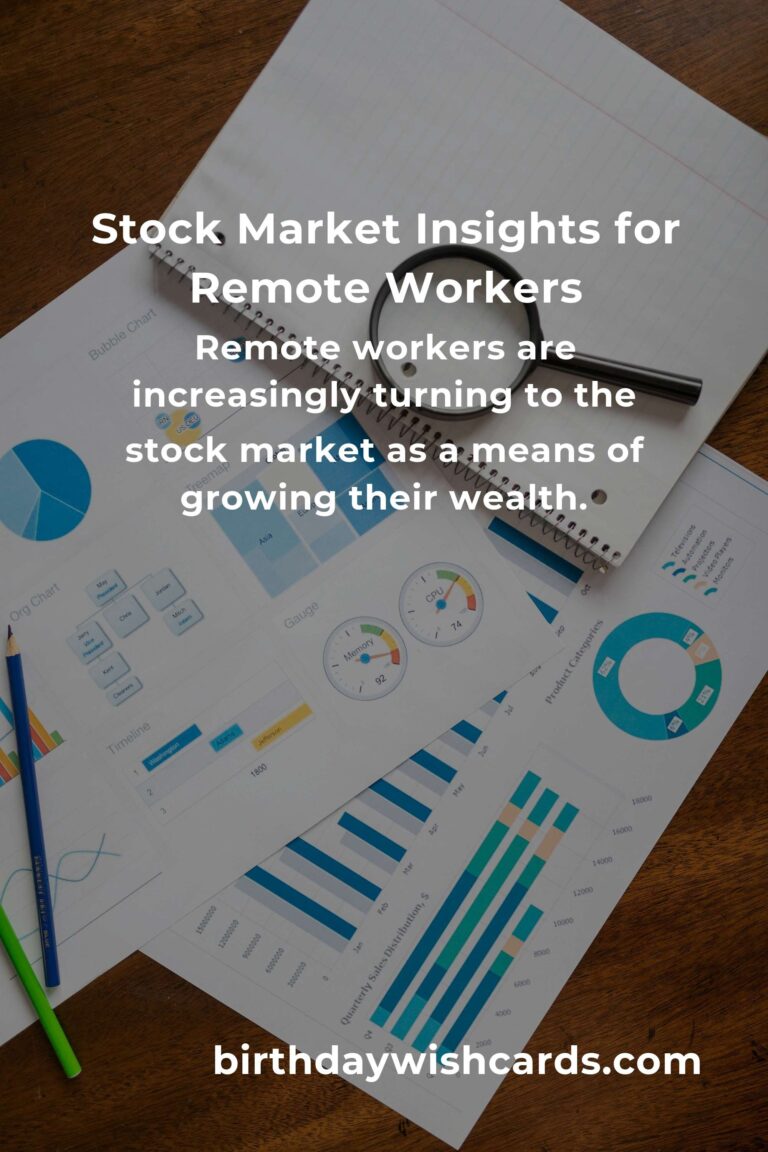 Essential Stock Market Tips for Remote Workers in 2025