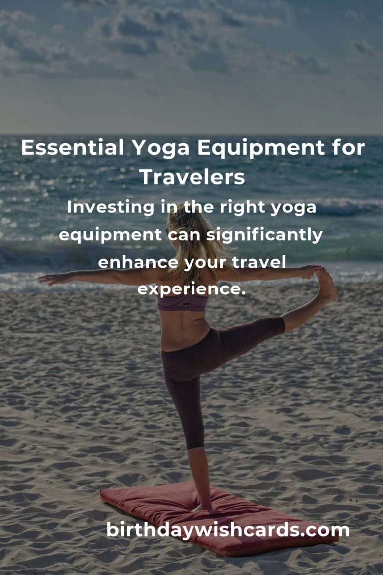 Essential Yoga Equipment Guide for Budget Travelers