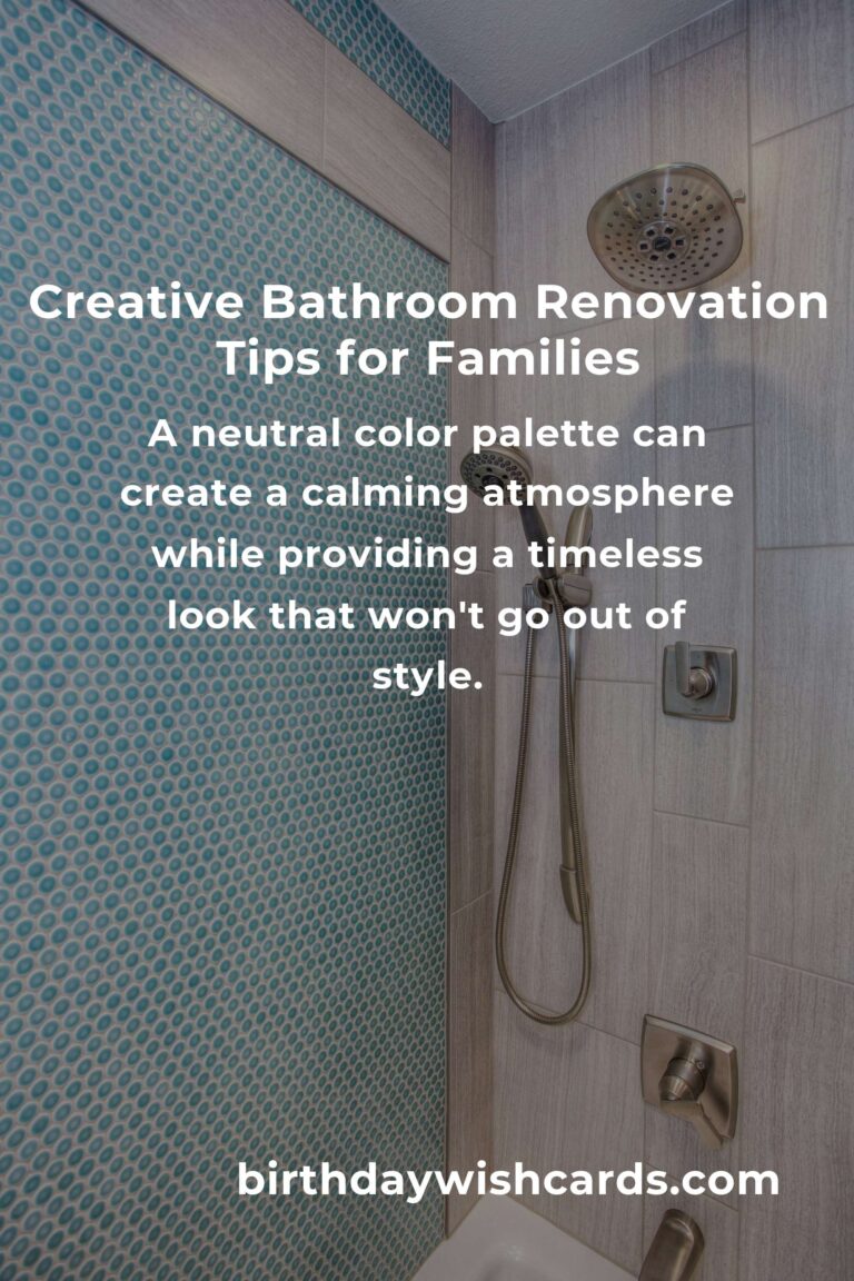 Exciting Bathroom Renovation Ideas for Parents to Enhance Functionality and Style