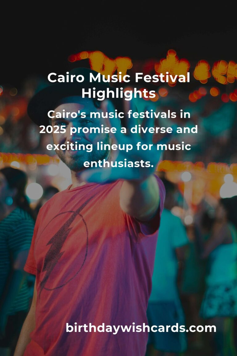 Exciting Music Festivals in Cairo for 2025 You Won’t Want to Miss