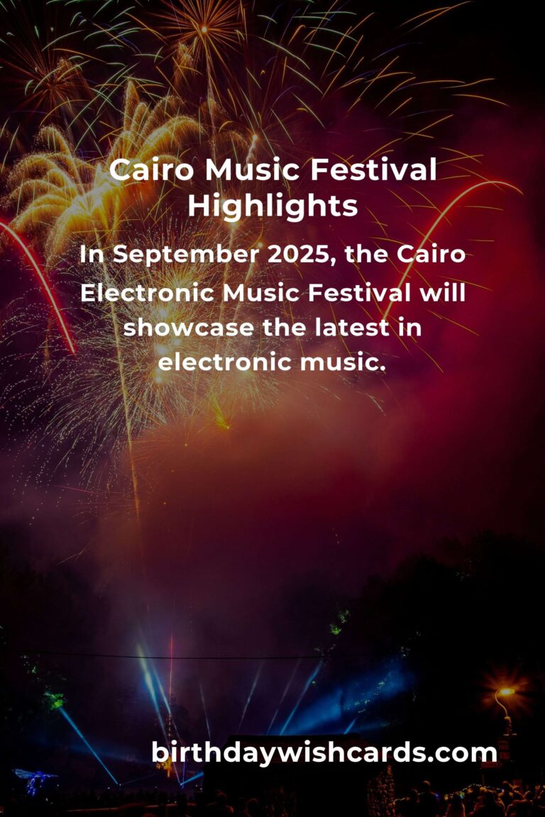 Exciting Music Festivals in Cairo for 2025 You Won't Want to Miss